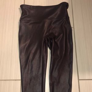 Spanx leather legging